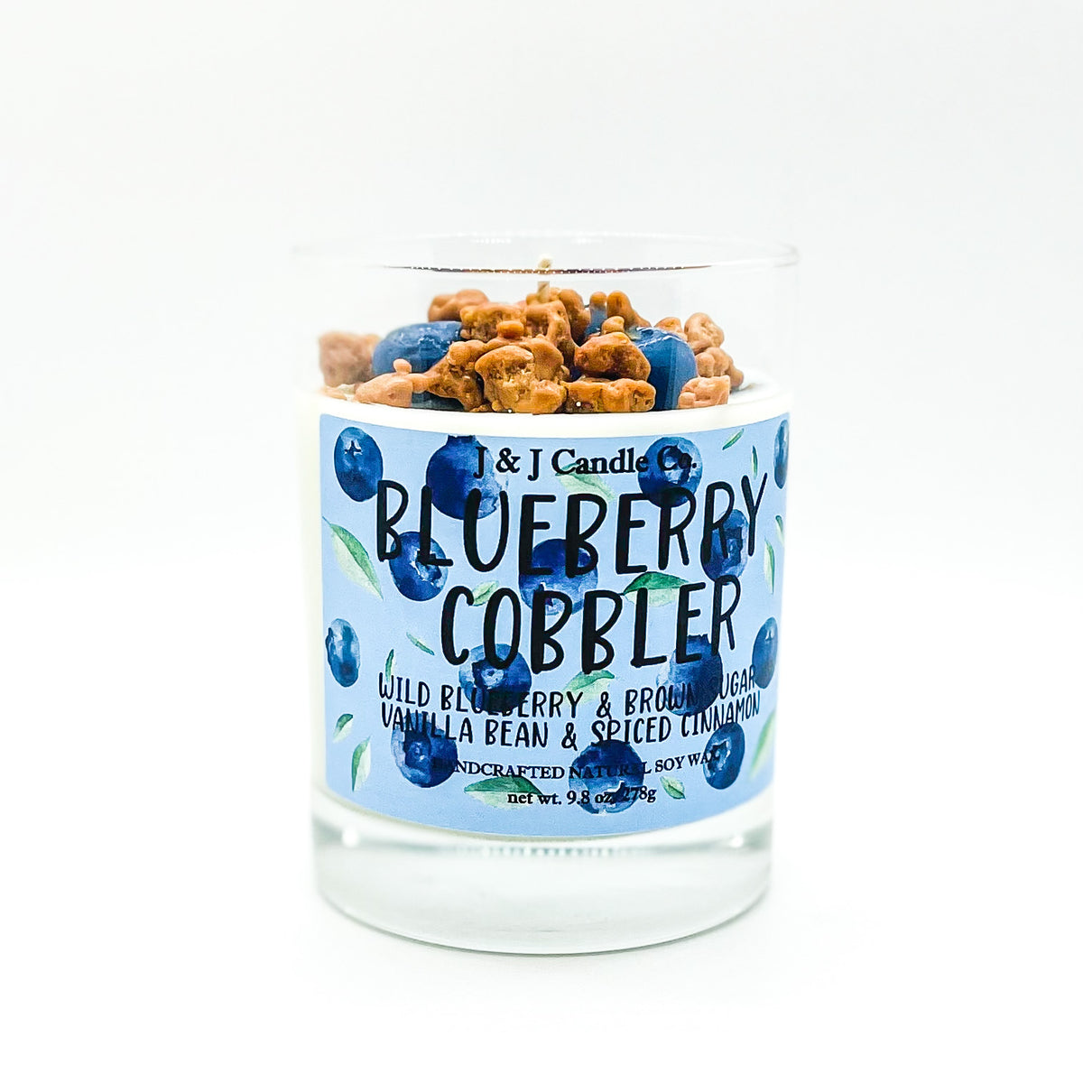 20oz Jar Candle Blueberry Cobbler