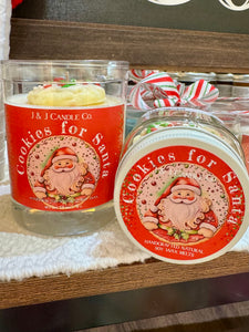 Cookies For Santa Candle