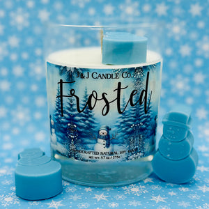 Frosted Candle