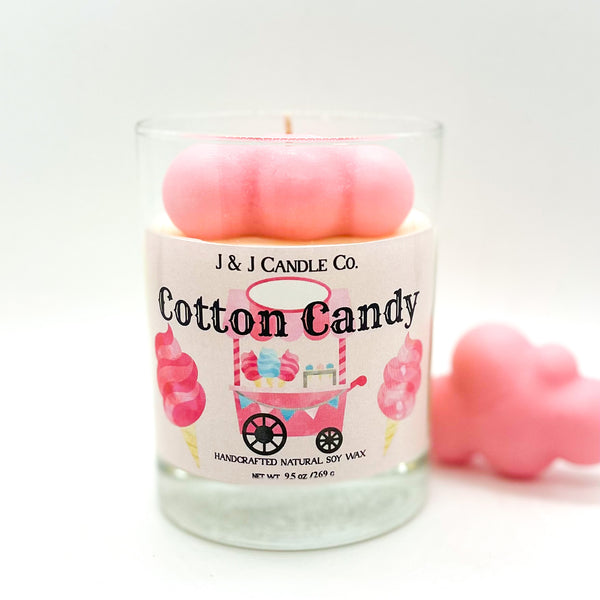 CandyCo Candle- Cotton Candy  The Candy Collections Owner